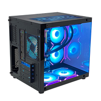 PCOOLING New Released Pc Cases Desktop Gaming Chassis Mid Tower Cabinet Desktop Computer Gaming Pc Case
