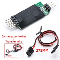Récepteur de feux RC interrupteur marche/arrêt contrôle électronique CH3 fil de transfert alimentation indépendante pour le modèle de voiture RC lumière