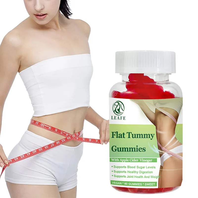 Nuovo arrivo dieta gommosa dimagrante bruciare grasso detox gommose private label skiny pancia piatta