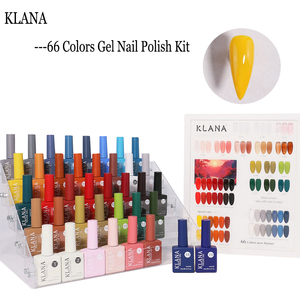 Set de 66 Esmaltes de Uñas en Gel de 15ml, No Tóxicos, con Capa Superior UV, Ecológicos, Libres de HEMA, Duración de 30-45 Días, KLANA, Venta al Por Mayor - Product Image 5