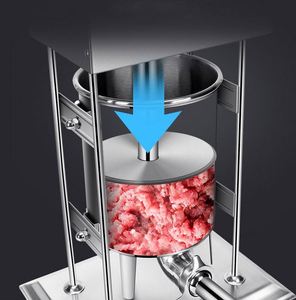 Machine à saucisses électrique commerciale automatique en acier pour la fabrication de saucisses - Product Image 6