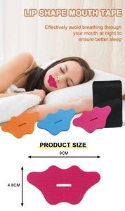 شريط لاصق للفم لمنع النوم والشخير أشرطة لمنع النوم والشخير أدوات مساعدة على التنفس لمنع النفس بالفم للأطفال والبالغين - Product Image 6