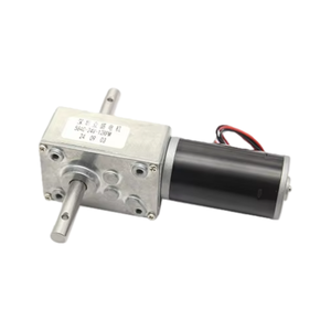 Özelleştirilebilir XYT 5840-31ZY <span class=keywords><strong>Turbo</strong></span> Sonsuz Dişli DC Motor 12-24V Düşük Hızlı Çift Aks Mili Endüstriyel Konveyör ve Mini Makineler için - Product Image 4