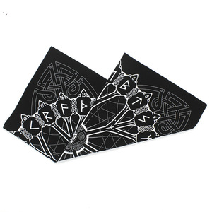 49*49cm nórdico vikingo pirata <span class=keywords><strong>Lun</strong></span> orígenes árbol fundición Ru Nitaro mantel Altar paño - Product Image 6