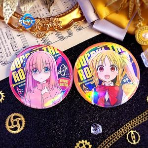 Bocchi the Rock hitori GOTO Yamada ryo ป้ายโลหะเคลือบด้วยเลเซอร์เข็มกลัดอะนิเมะญี่ปุ่นสำหรับสะสมลายการ์ตูน - Product Image 2