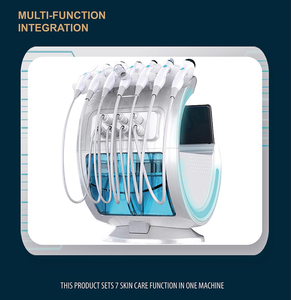 เครื่องวิเคราะห์ใบหน้าด้วยพลังน้ำสีฟ้าน้ำแข็งอัจฉริยะ2หัวสำหรับดวงตาปลั๊ก us/eu/uk/it. za/cn - Product Image 3