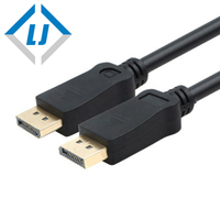 Câble DisplayPort 2M 8K 4K 60HZ plaqué or 24K PVC + cuivre pur