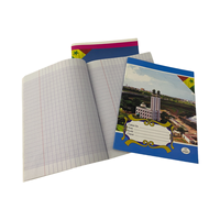 Prix d'usine Cahier de haute qualité 100 pages 200 pages Ligne française Cahier d'exercices scolaire pour étudiants