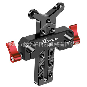 Soporte de cámara Xinwenxuan, abrazadera de tubo doble de 15 mm, soporte tipo Y de aleación de aluminio de liberación rápida para fotografía - Product Image 1