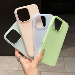 Custodia per telefono anti-caduta e antiurto 2 in 1 opaca effetto gelatina color macaron all'ingrosso per <span class=keywords><strong>iPhone</strong></span> 17 16 15 <span class=keywords><strong>Pro</strong></span> <span class=keywords><strong>Max</strong></span> <span class=keywords><strong>14</strong></span> 13 - Product Image 4