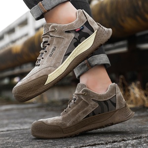 GUYISA नई सुरक्षा जूता आउटडोर कार्यस्थल गैर पर्ची इस्पात पैर की अंगुली सुरक्षा काम जूते - Product Image 5