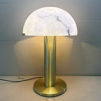 Lampe de bureau au design nordique, éclairage champignon tendance, lampe de table décorative moderne pour salon, chambre, bureau, hôtel, villa