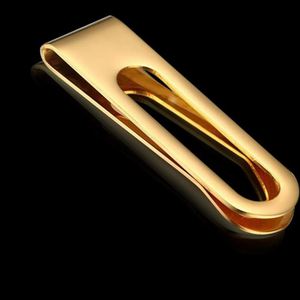 Clip <span class=keywords><strong>de</strong></span> dinero <span class=keywords><strong>de</strong></span> acero inoxidable, metálico, simple y funcional, para billetes y tarjetas - Product Image 4