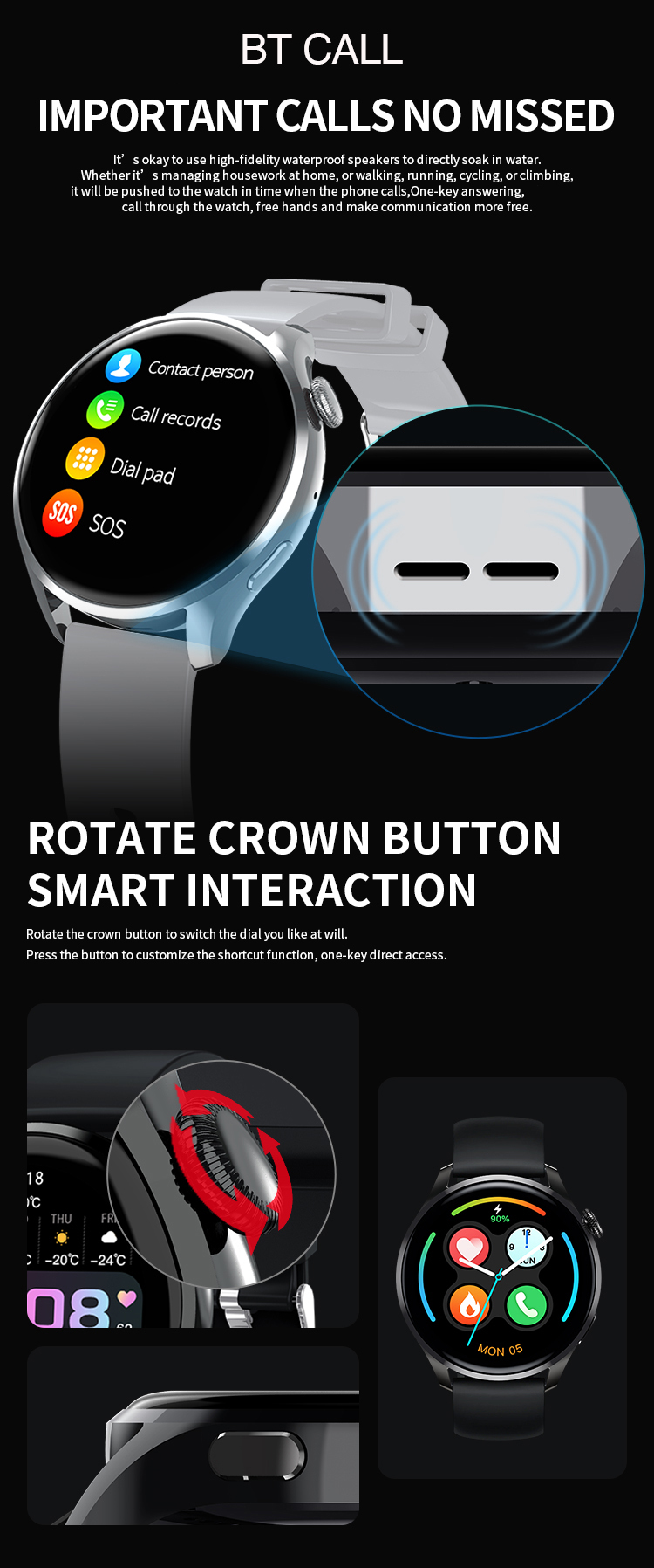 HW66 SmartWatch With AMOLED Display 7 HW66 SmartWatch With AMOLED Display 7