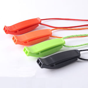 Verstellbares Reflektierendes Schlüsselband mit Lauter ABS-Notfall-Sicherheitspfeife für Outdoor-Sport, Camping & Wandern mit Gewichtskapazität - Product Image 3