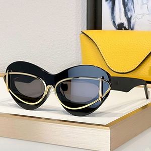 Gafas de Sol Cat Eye de Moda con Logotipo Personalizado para Hombre, Gafas de Sol de Doble Montura, Gafas de Sol Cat Eye Sexys para Mujer - Product Image 2