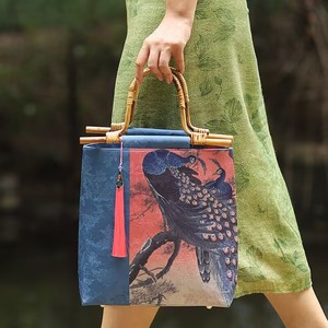 <span class=keywords><strong>Borse</strong></span> da donna in bambù retrò Cheongsam nuove <span class=keywords><strong>borse</strong></span> da donna stile antico cinese stile Hanfu - Product Image 2