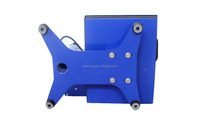 Presse à chaleur manuelle rotative portable A4 avec écran tactile pour l'impression de t-shirts, design ergonomique