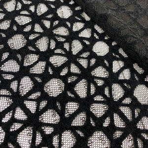 Tela <span class=keywords><strong>de</strong></span> Encaje <span class=keywords><strong>de</strong></span> Malla Grande con Diseño Hueco y <span class=keywords><strong>Sexy</strong></span> <span class=keywords><strong>de</strong></span> la Marca HG, Tela <span class=keywords><strong>de</strong></span> Encaje <span class=keywords><strong>de</strong></span> Poliéster Transpirable para Vestidos y Lencería Sensuales - Product Image 3
