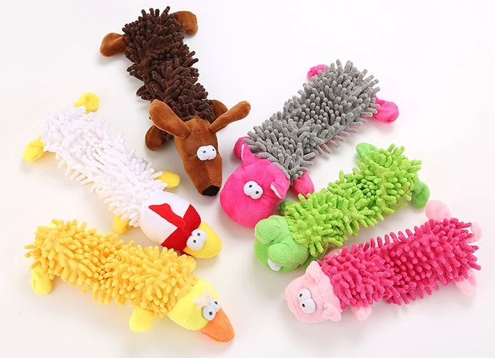 animal shaped dog squeaky toy Squeaky Fun Dogs Animal Shape Toys