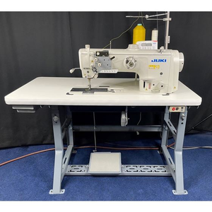 Máquina de coser <span class=keywords><strong>industrial</strong></span> de punto de cadeneta de alimentación integrada de accionamiento directo semi seco Jukis de marca japonesa de una sola aguja - Product Image 6