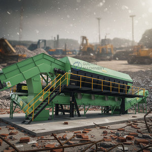 Maquinaria Guoxin, Equipo de Clasificación de Residuos Verdes, Máquina de Reciclaje Industrial para el Procesamiento de Escombros de Construcción - Product Image 1