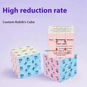 Cubo Mágico <span class=keywords><strong>de</strong></span> la Tabla Periódica con Logotipo Personalizado, Juguete Educativo STEM para la Escuela, Regalo Promocional <span class=keywords><strong>de</strong></span> Ciencia y Herramienta <span class=keywords><strong>de</strong></span> Aprendizaje Corporativo - Product Image 4