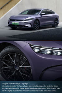 Coche eléctrico de 4 puertas y 5 plazas BYD <span class=keywords><strong>Hanan</strong></span> mediano y grande, coche eléctrico de China con entrada sin llave - Product Image 4