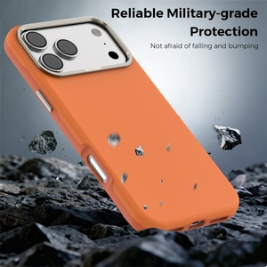 Funda Magnética de Alta Calidad para iPhone 17 13 14 15 16 Pro Max 17 Air, Carga Inalámbrica, Marco Metálico para Cámara, Protección Antigolpes - Product Image 5
