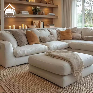 <span class=keywords><strong>Divani</strong></span> Componibili a L in Stile Nordico, Moderni <span class=keywords><strong>Divani</strong></span> Angolari in Tessuto, Convertibili ed Estensibili, Arredamento per Soggiorno, Divano <span class=keywords><strong>Letto</strong></span> - Product Image 3