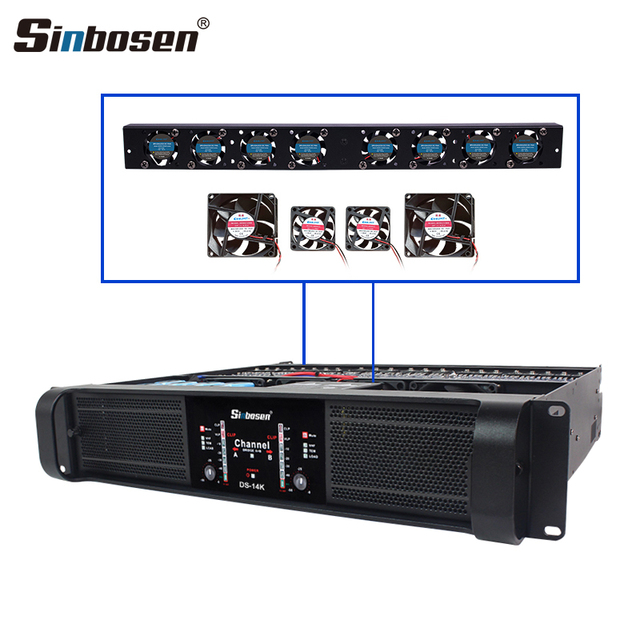 DS-14K Professional Class Td Audio Power Amplifier 2000w for Sound System
