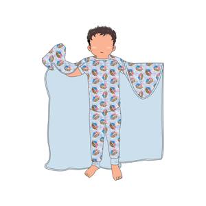 Qingli OEM fábrica personalizada 4 de Julio niños Sleeper bambú <span class=keywords><strong>cuna</strong></span> edredón manta de alta calidad personalizado impreso edredón Manta - Product Image 3