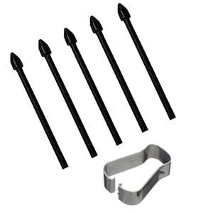 Samsung per <span class=keywords><strong>Galaxy</strong></span> <span class=keywords><strong>Tab</strong></span> S7/S6 Lite/P610/P615 T860/T865/T867VP/S6 bordo <span class=keywords><strong>penna</strong></span> stilo S con metallo Touch plastica Substite pennino - Product Image 1