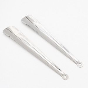 Cornes de chaussure en métal à long manche de 30cm personnalisées en usine en acier inoxydable pour hommes et femmes - Product Image 4