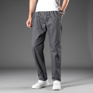 Offre spéciale, pantalons décontractés à jambe droite pour hommes, pantalons cargo grande taille pour hommes - Product Image 3