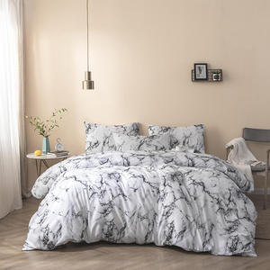 Nóng Bán In Ấn Đá Pattern <span class=keywords><strong>Comforter</strong></span> Duvet Cover <span class=keywords><strong>Set</strong></span> 3 Cái US <span class=keywords><strong>Queen</strong></span> & King Size/Full Size Bedding <span class=keywords><strong>Set</strong></span> Bán Buôn - Product Image 1
