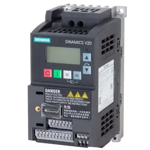 Venditore d'oro SIEMENS V20 Inverter 0.75KW VFD 6SL3210-5BB17-5BV1 220V AC monofase convertitore di frequenza azionamento del motore