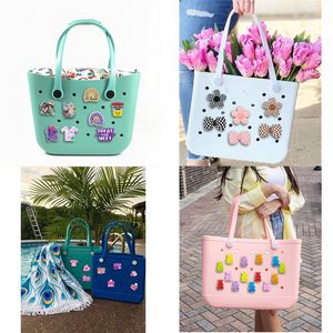 Abalorios acrílicos para bolsos Bogg Bag, diseño Bling Nurse Life, accesorios compatibles con bolsos de playa Simply Southern - Product Image 5