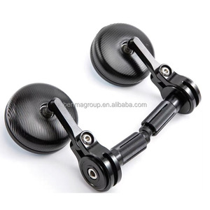 HF BENMA Scooter électrique <span class=keywords><strong>Cafe</strong></span> <span class=keywords><strong>Racer</strong></span> pièces et accessoires <span class=keywords><strong>de</strong></span> moto CNC barre ronde fin <span class=keywords><strong>guidon</strong></span> rétroviseur latéral - Product Image 2