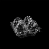 Barquette à œufs transparente jetable en plastique, 4, 6, 8, 9, 10, 12, 15, 16, 20, 30 alvéoles, pour les agriculteurs