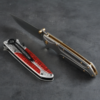 Cuchillo de Supervivencia Plegable Multifuncional al por Mayor de Fábrica, Hoja de Alta Dureza, Cuchillo de Bolsillo Portátil para Exteriores con Abrebotellas
