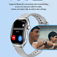 Montre connectée H7 2.01 pouces IPS TFT BT5.2 AB5610 avec recharge sans fil, jeu de course, Dynamic Island, AOD, SOS, suivi de la santé HRV, IP65
