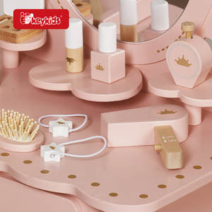 New Girls Princess Makeup Vanity Dress-<strong>up</strong> Table Toys for Kids <strong>Toddler</strong> Role Play W08H206B - Product Image 3
