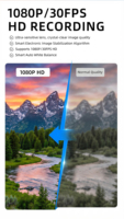Lentes Inteligentes con IA T100, Cámara HD 1080P, Lentes con Filtro de Luz Azul de 300 mAh, Cancelación de Ruido, 800W, Antivibración, IP68, Carga Tipo C