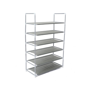 Strumento di stoccaggio scarpiera con più strati di ferro leggero moderno tipo di pavimento Design - Product Image 2