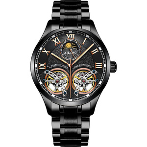 Nouvelle <span class=keywords><strong>montre</strong></span> mécanique en acier inoxydable 2026, double <span class=keywords><strong>tourbillon</strong></span>, <span class=keywords><strong>montre</strong></span> de luxe haut de gamme, mode, affaires, pour hommes - Product Image 5