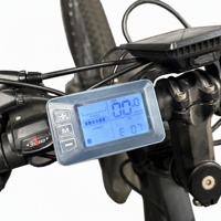 Cache de protection en plastique dépoli pour écran LCD et moteur DC sans balais de vélo électrique G51, anti-poussière, anti-pluie, anti-rayures