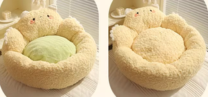 Hochwertiges Klassisches Modernes Katzen- und Hundebett Umweltfreundlich Atmungsaktiv Faltbar Abnehmbar Waschbar Warmes Kissen für Alle Jahreszeiten - Product Image 4