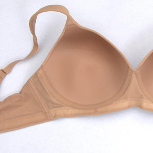 Fabricante de alta calidad Thin Push up Push-Up Wide Strap Traceless Wireless and Pad Less Women Bra para Fat Plus Size Big Breast - Product Image 5