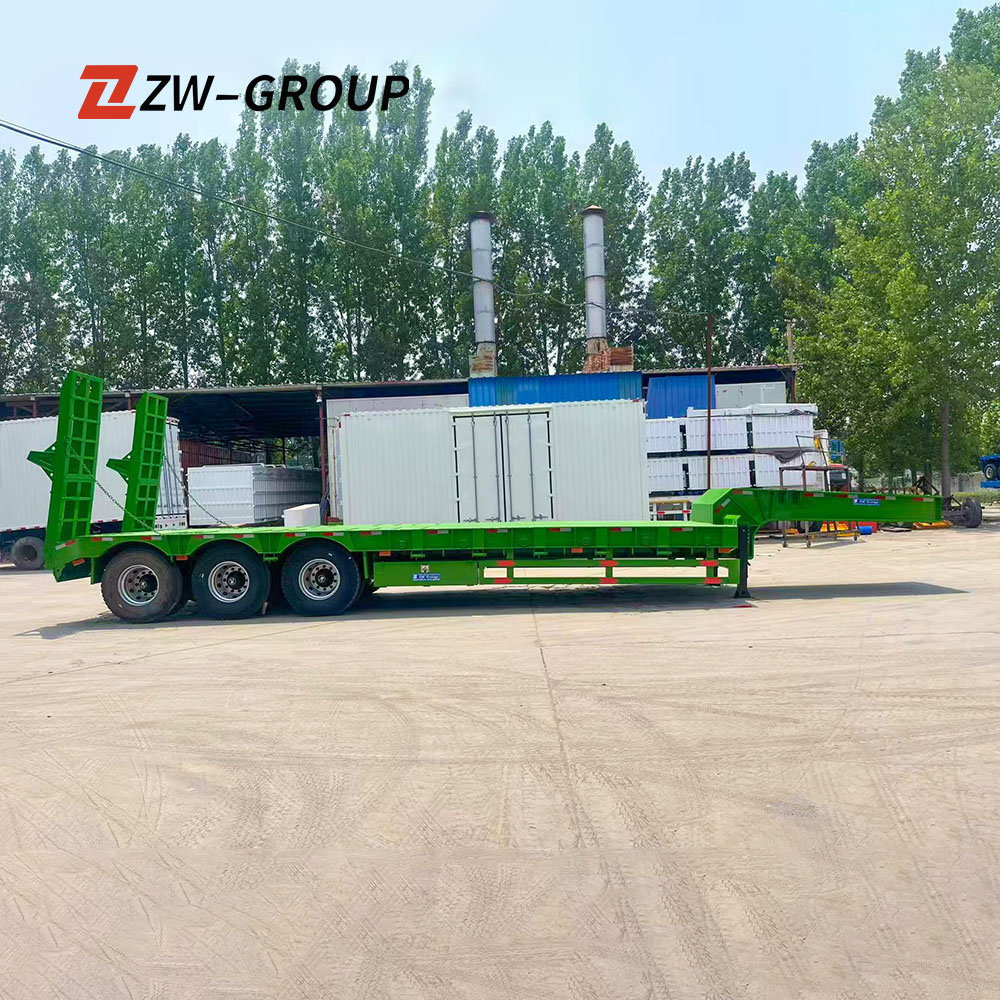 Полукоммерческие Грузовые прицепы ZW GROUP lowboy